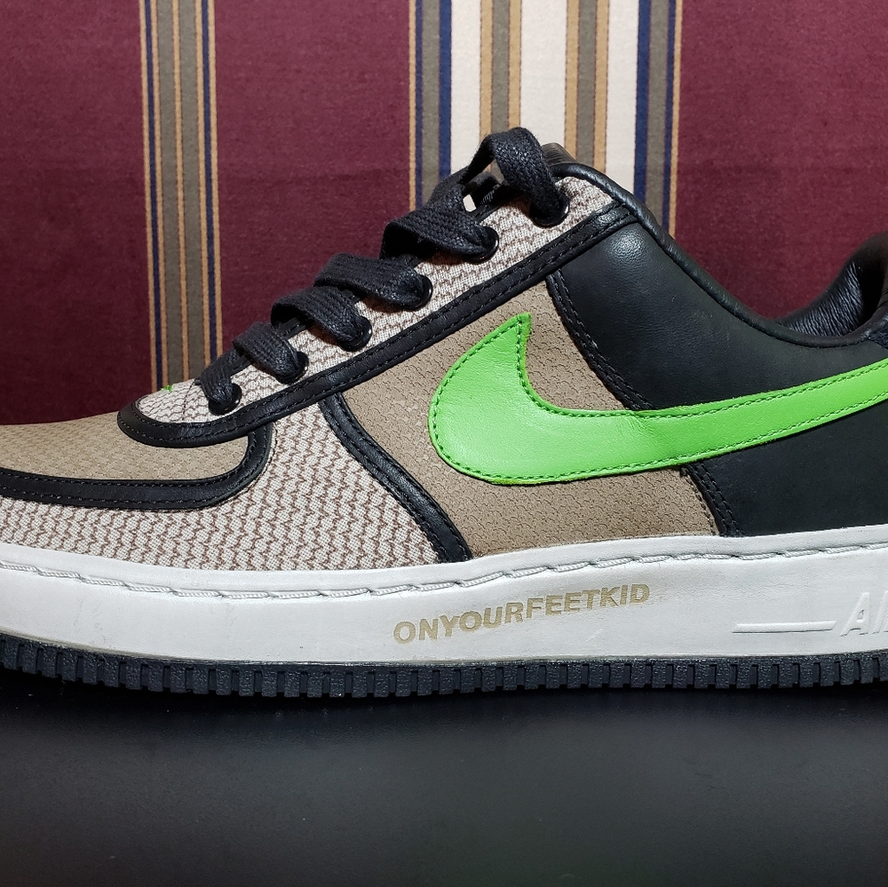 DS Nike x UNDFTD Air Force 1 Inside Out Priority Green Bean 314770-031 Men's 11